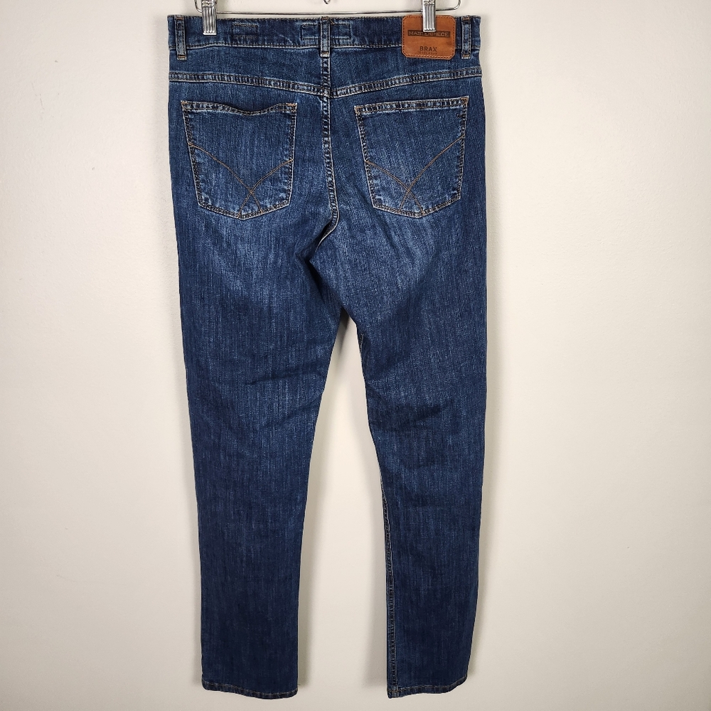 BRAX Feel Good Men's (32x34) Cooper Denim Regular Fit Straight Leg Jeans‎ #632 - Picture 6 of 14